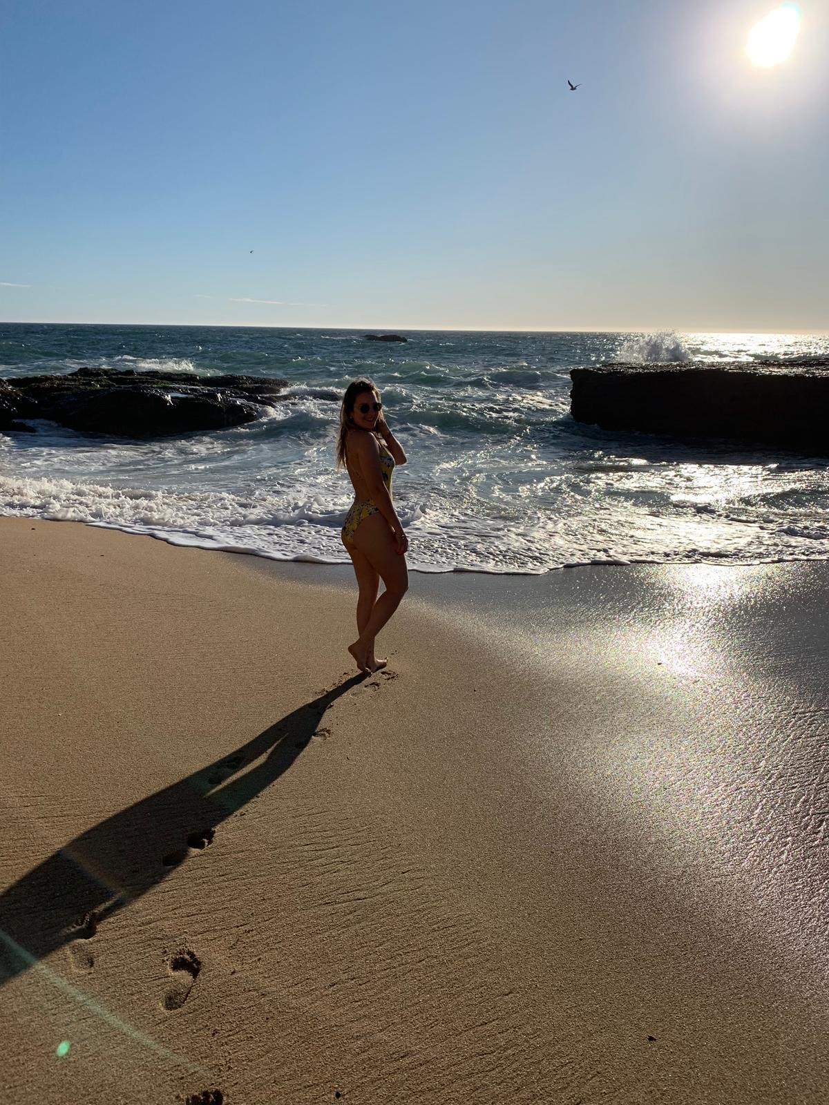 A photograph from Giselle and Abhishek’s shared memories
