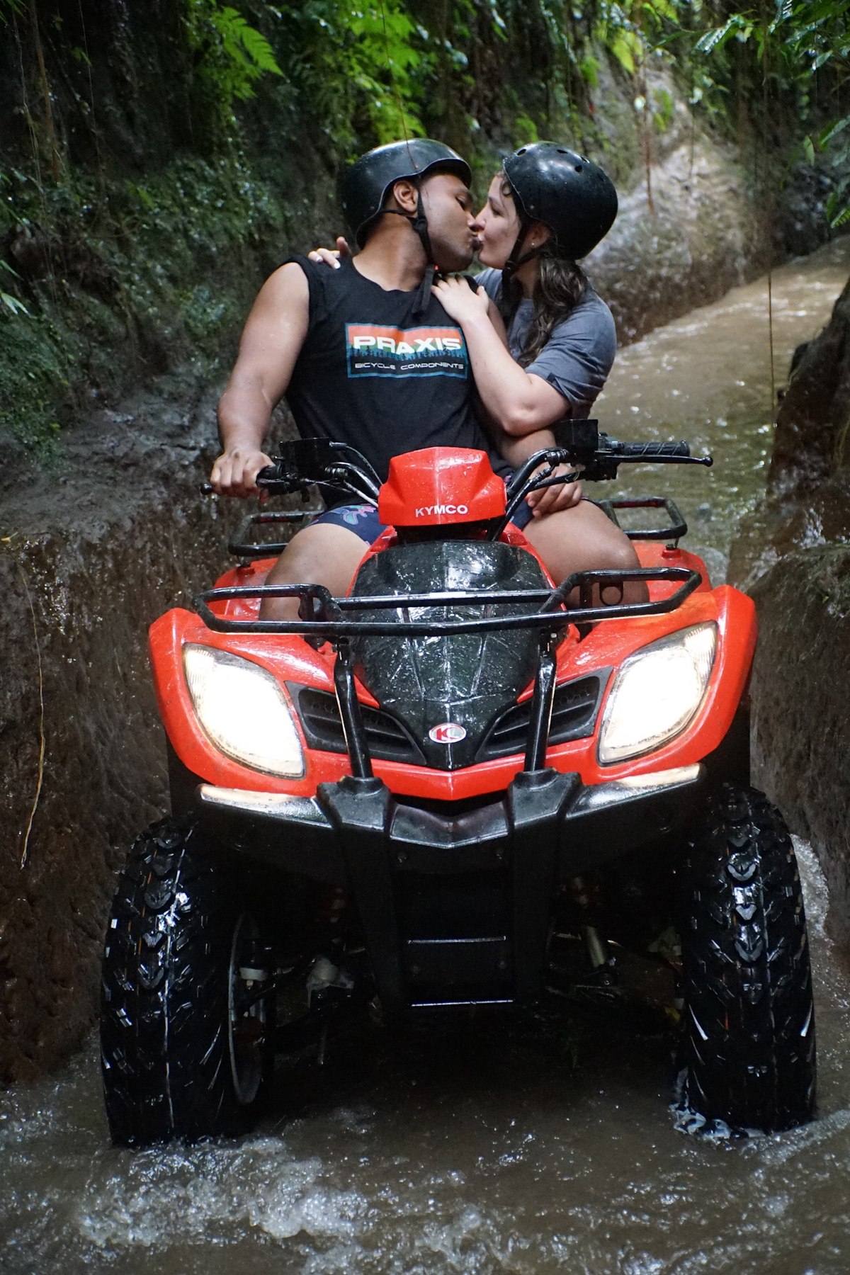 A photograph from Giselle and Abhishek’s shared memories